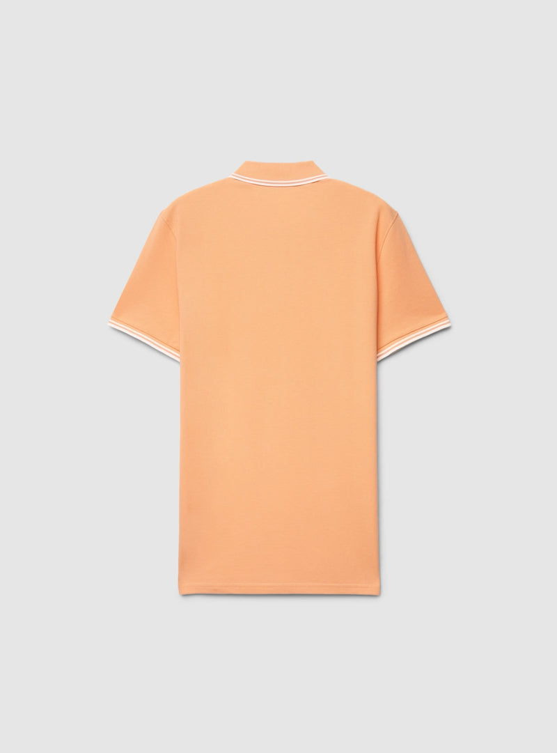 Men's Contrasting Trim Polo T-Shirt