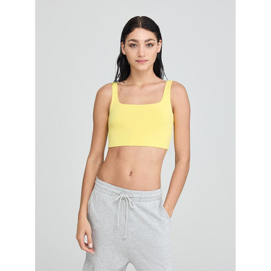 Square Neck Cropped Fit Bra Top