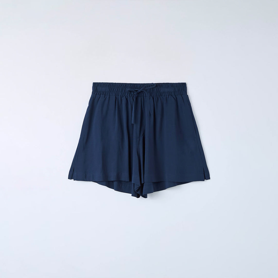 Drawstring High Waist Shorts