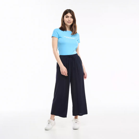 Crop Palazzo Trousers