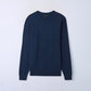 Solid Color Crew Neck Sweater