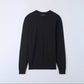 Solid Color Crew Neck Sweater