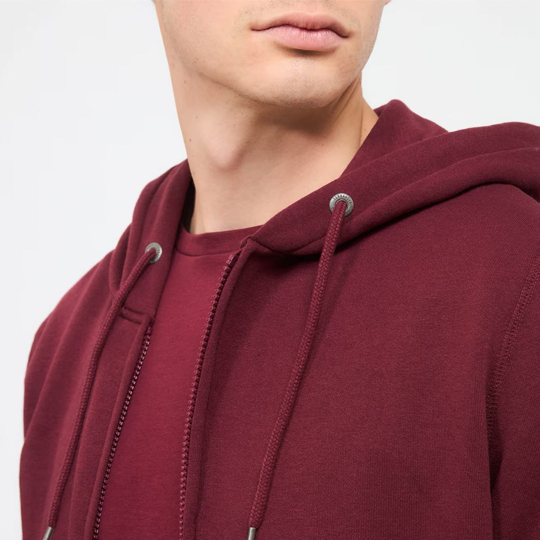 Plain Hooded Sweatshirt