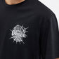 Spider Web Print Crew Neck T-Shirt for Men