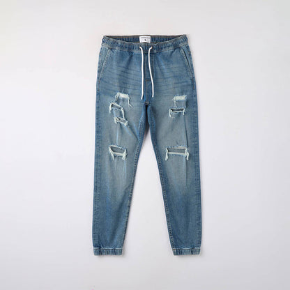 Jogger Jeans with Rips