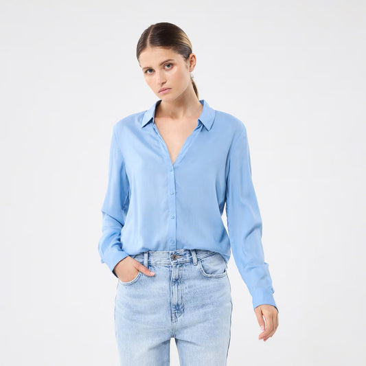 Classic Collar V-Neck Shirt