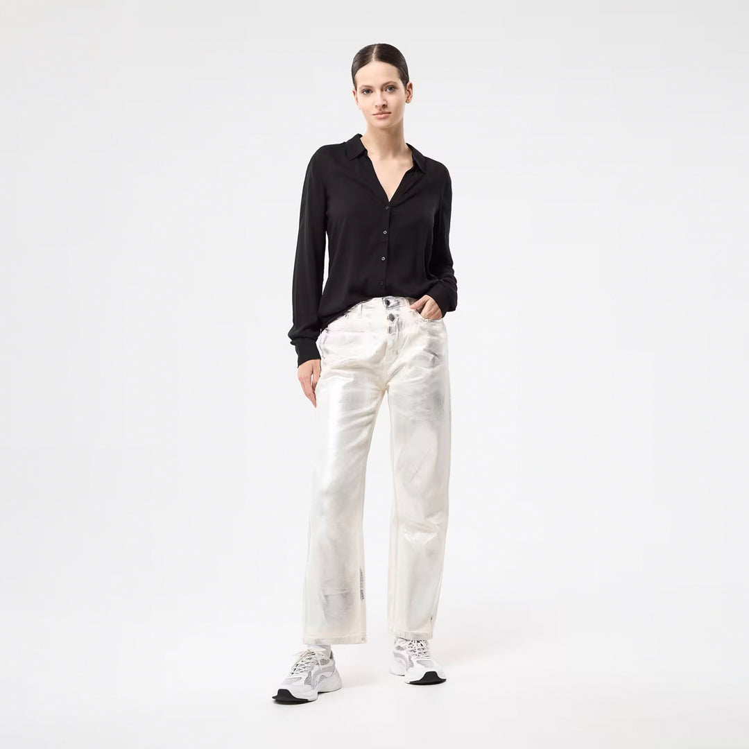 Classic Collar V-Neck Shirt