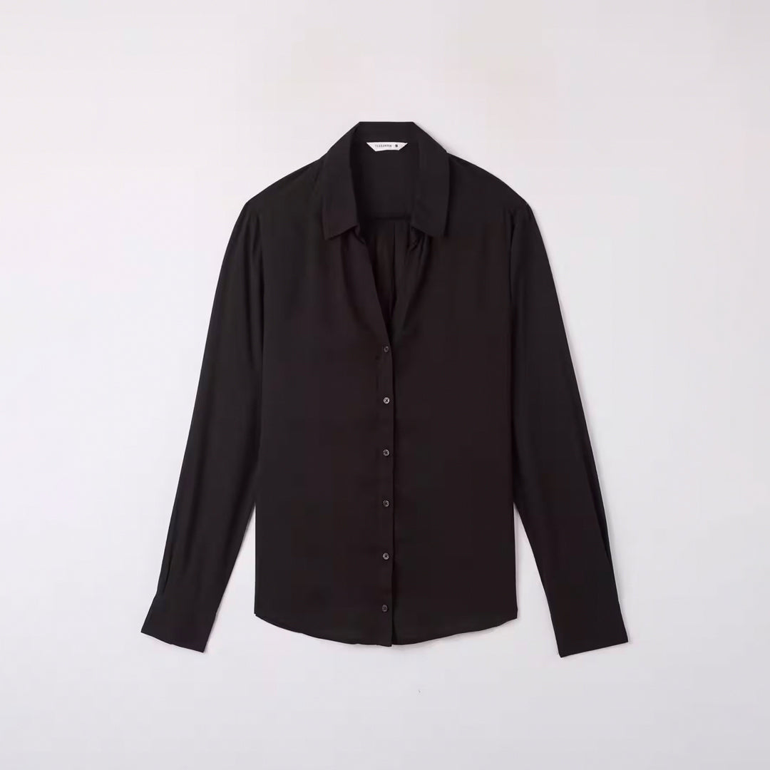 Classic Collar V-Neck Shirt
