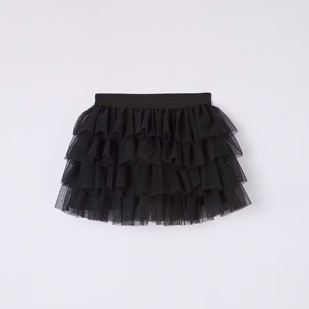 Tulle Ruffle Skirt
