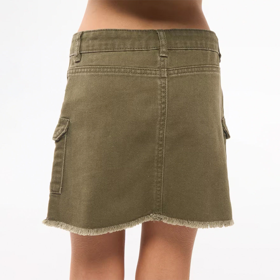 Mini Skirt with Side Pockets
