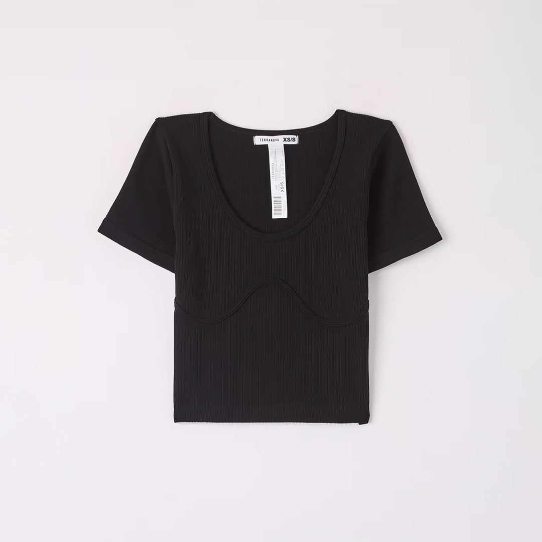 Seamless Corset T-Shirt