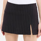 Pinstripe Skirt Trousers