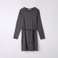 3/4 Sleeves Round Neck Dress