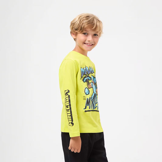 Crew Neck Long Sleeves T-Shirt