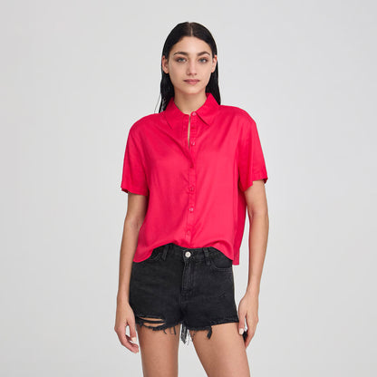 Classic Collar Short Sleeve Shirt