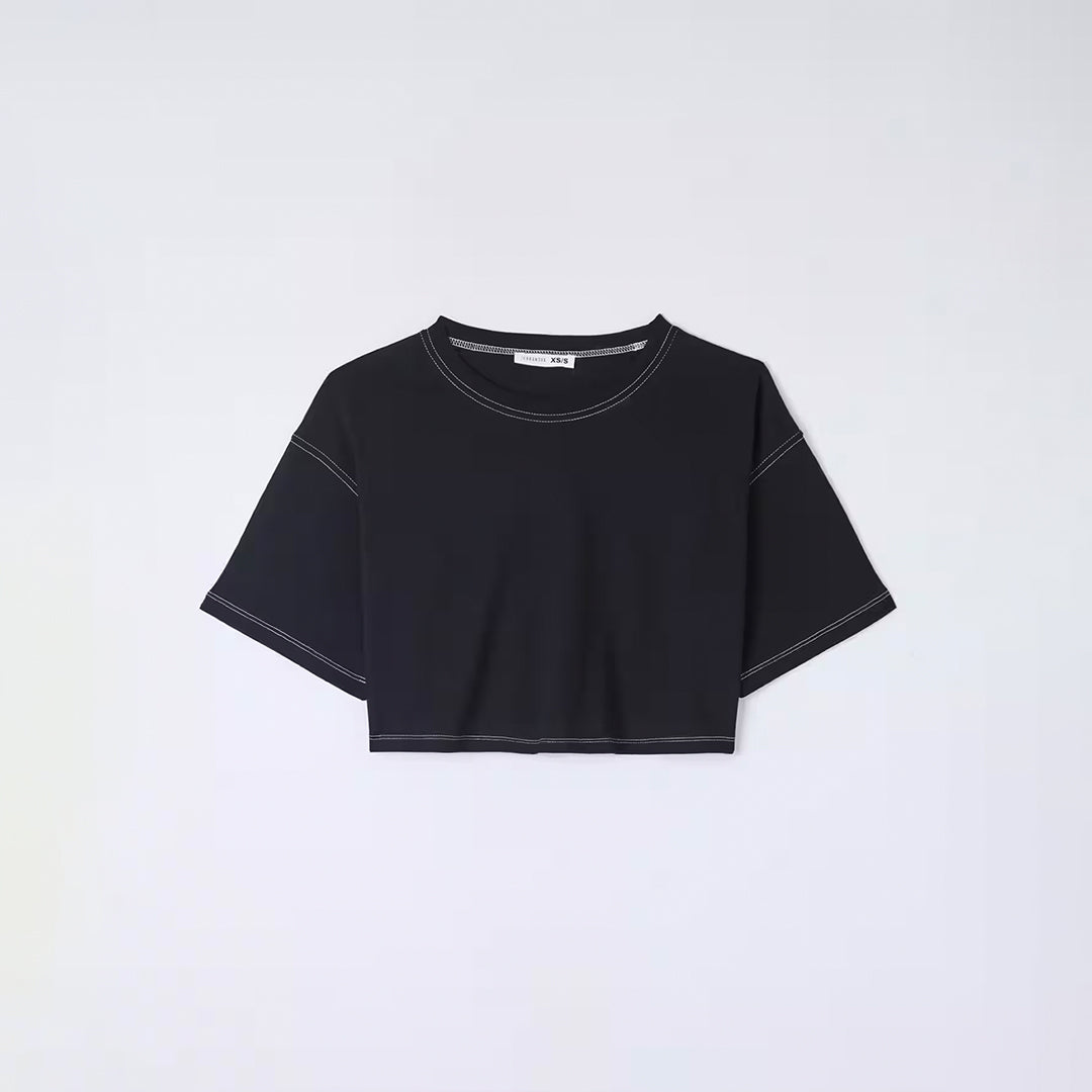 Short Sleeve Crop T-Shirt
