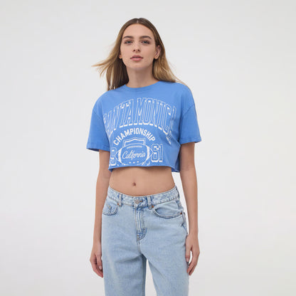 Short Sleeve Crop T-Shirt
