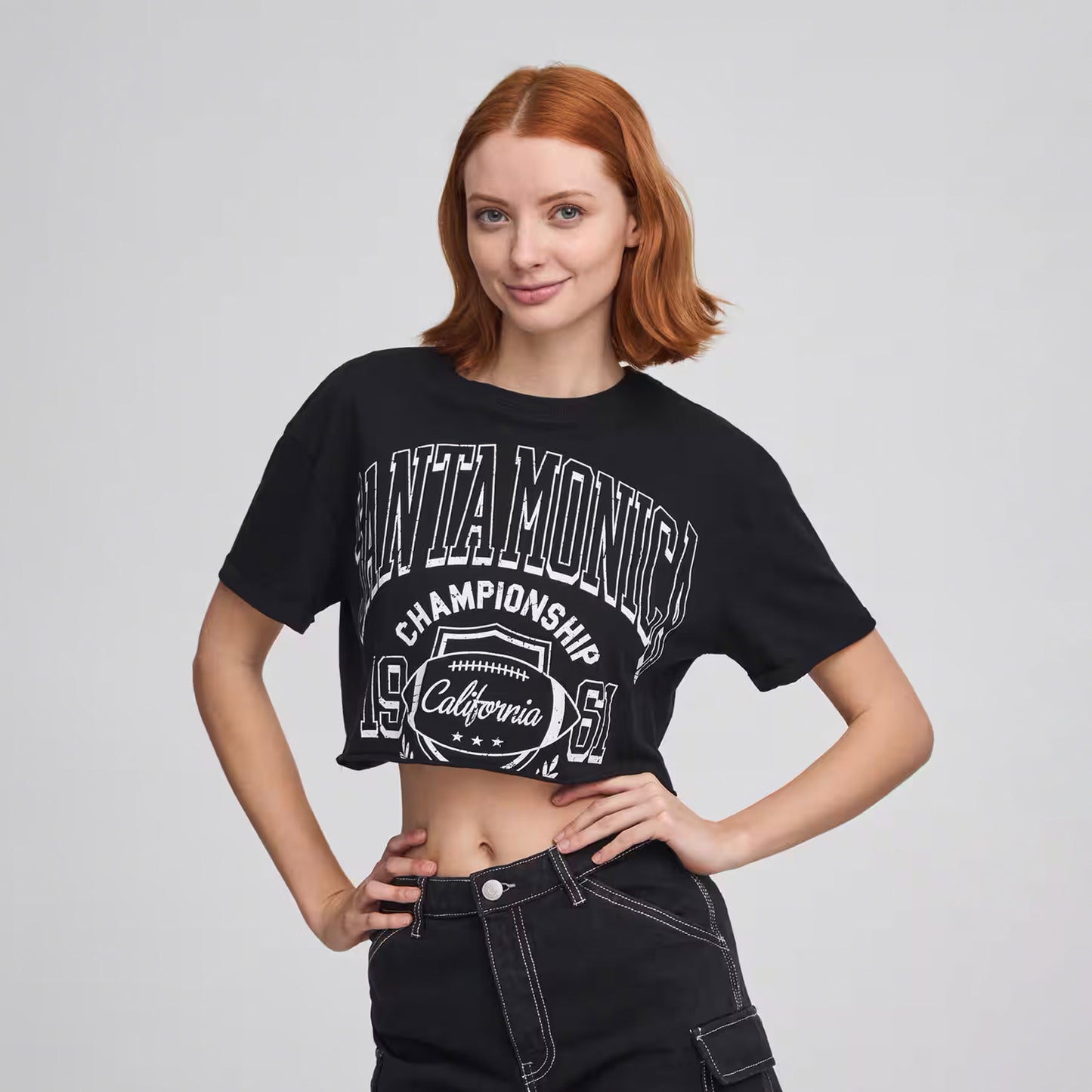 Short Sleeve Crop T-Shirt