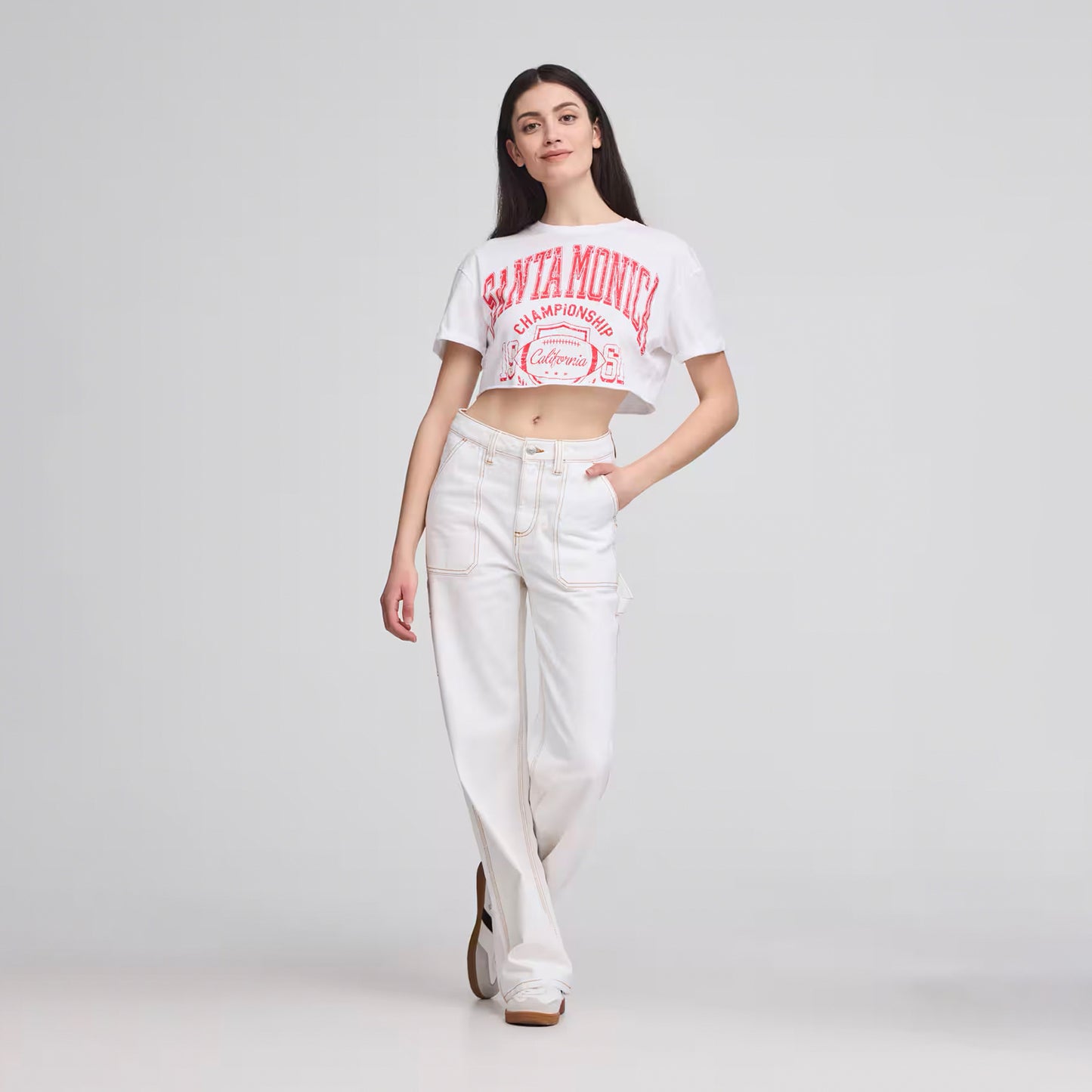 Short Sleeve Crop T-Shirt