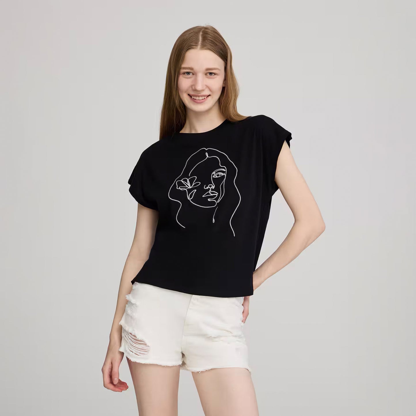 Crew Neck Short Sleeve T-Shirt