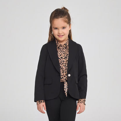 Shawl Collar Long Sleeve Jacket