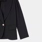 Shawl Collar Long Sleeve Jacket