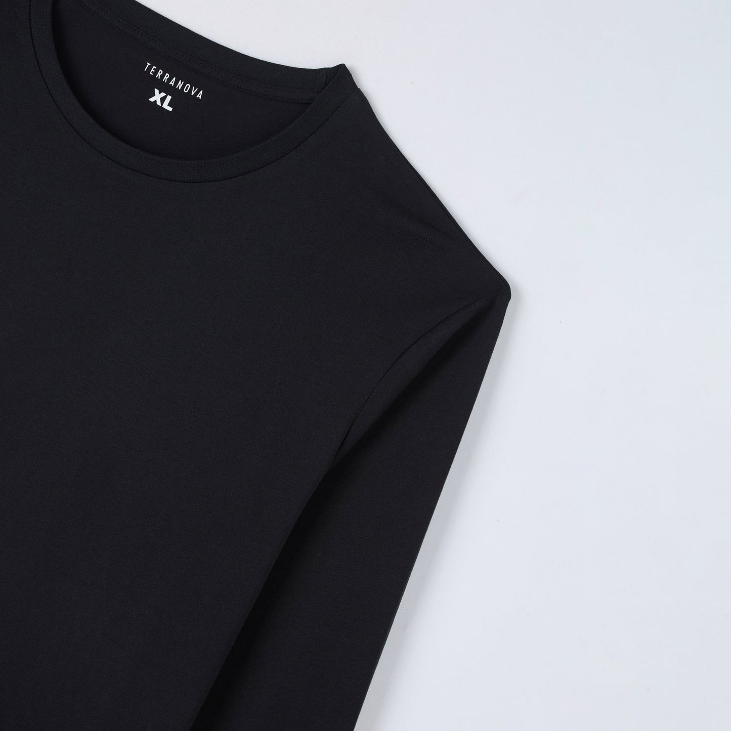 Crew Neck Long Sleeve T-Shirt
