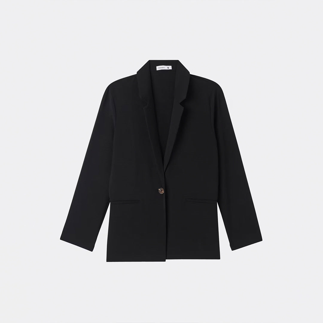 Classic Lapel Single Breasted Jacket