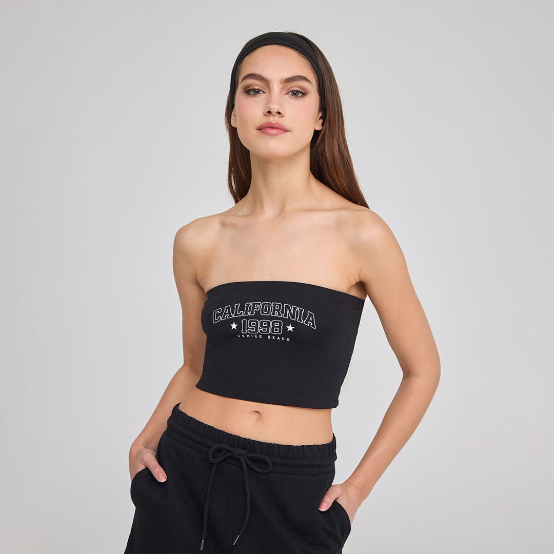Bandeau Cropped Top