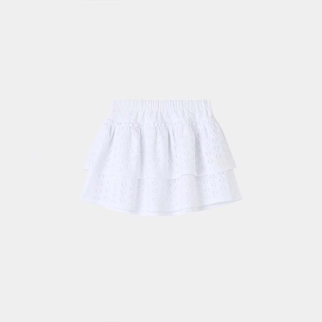 Flounces Short Skirt