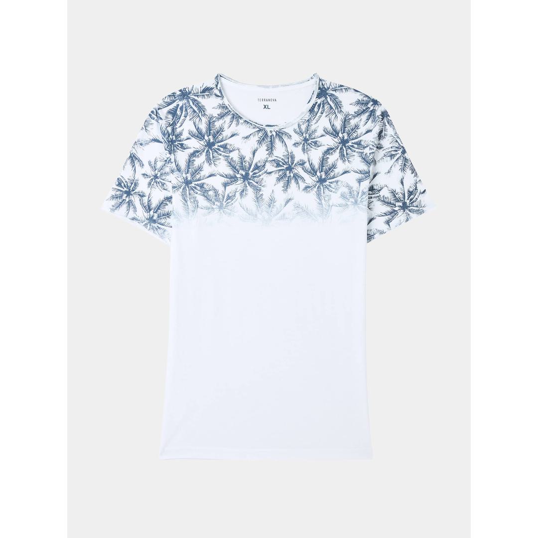 Palm Tree Patterned T-Shirt