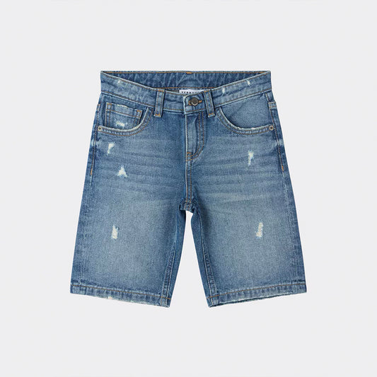 5-Pocket Denim Shorts