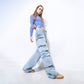 Cargo Denim Trousers
