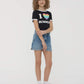 Kids Girls Short-sleeved T-shirt