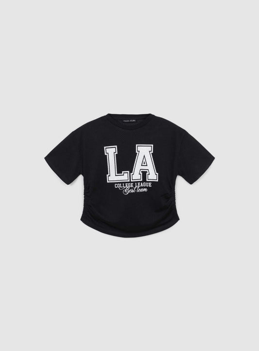 Kids Girls Short-sleeved T-shirt