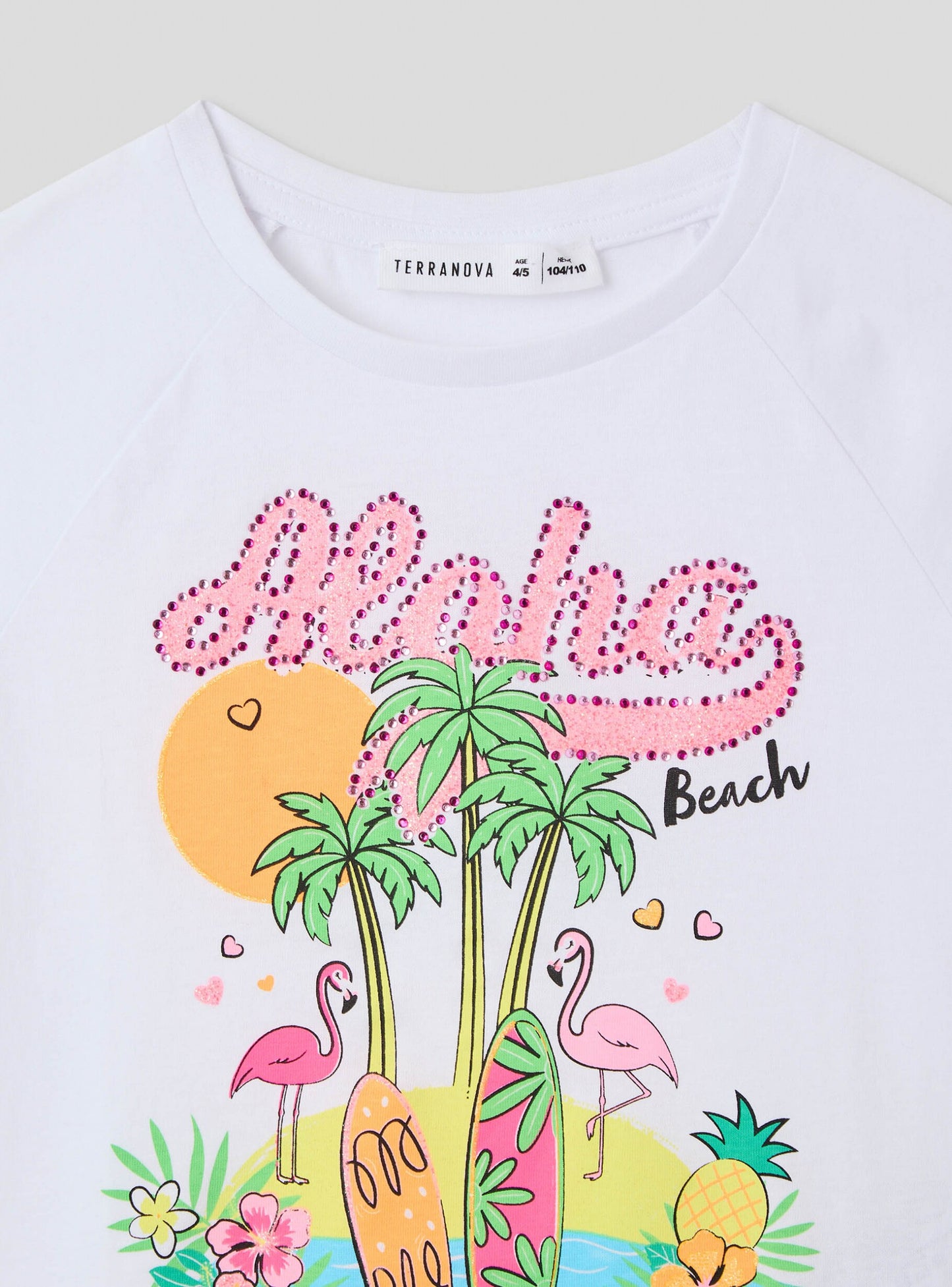 Kids Girls Short-sleeved T-shirt