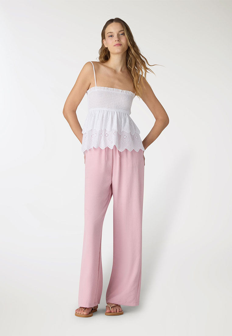 Women's Wide Leg Long Trousers