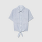 Women's Short Sleeve Patterned Shirt