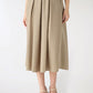 Women's Flared Skirt with Belt