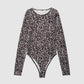 Women's Long Sleeve Patterned T-Shirt