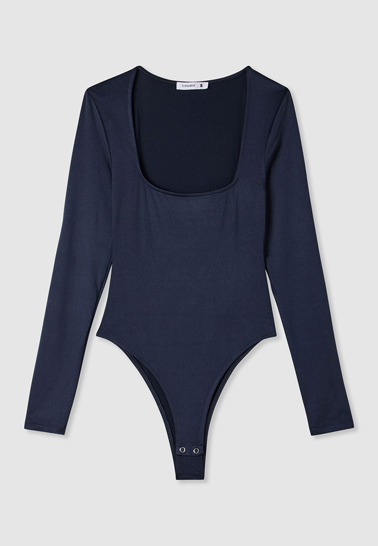 Women's Plain Colour Long Sleeve T-Shirt