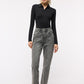 Women's Long-sleeved T-shirt with polo collar