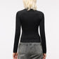 Women's Long-sleeved T-shirt with polo collar
