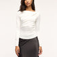 Women's Plain Colour Long Sleeve T-Shirt