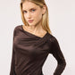 Women's Plain Colour Long Sleeve T-Shirt
