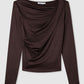 Women's Plain Colour Long Sleeve T-Shirt