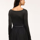 Women's Plain Colour Long Sleeve T-Shirt