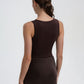 Women's Plain-coloured tank top body