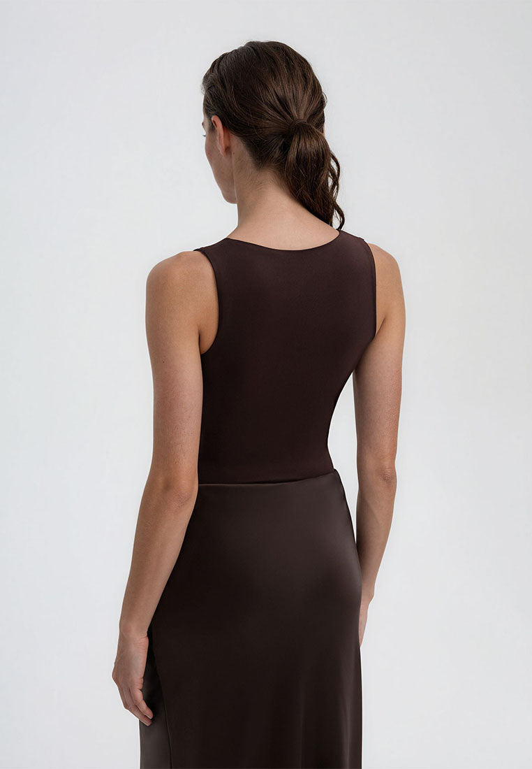 Women's Plain-coloured tank top body