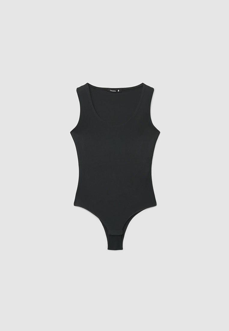 Women's Plain-coloured tank top body